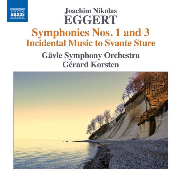 Joachim Nikolas Eggert (1779-1813): Symphonies Nos.1 & 3, CD