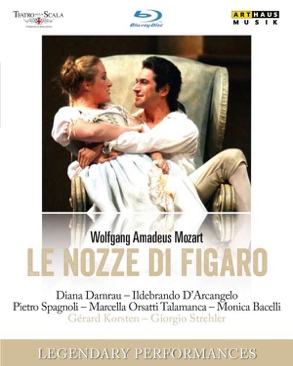 Wolfgang Amadeus Mozart (1756-1791): The Marriage of Figaro, Blu-ray Disc